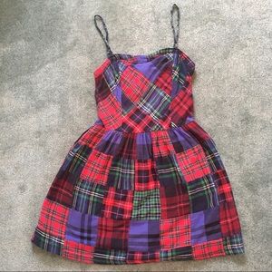 🌼Final Price 🌼 Patchwork plaid dress